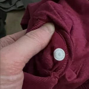 Lulu Deep Berry Ebb to Street Tank Top Size 6